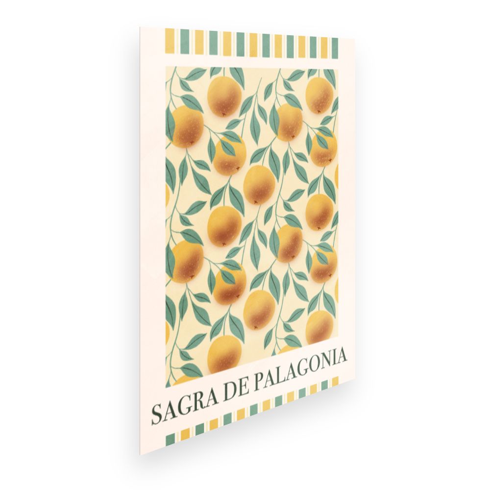 Affiche Oranges juteuses