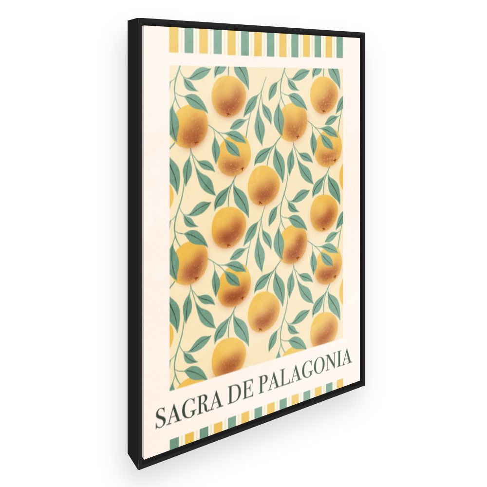 Toile Fruits et feuilles