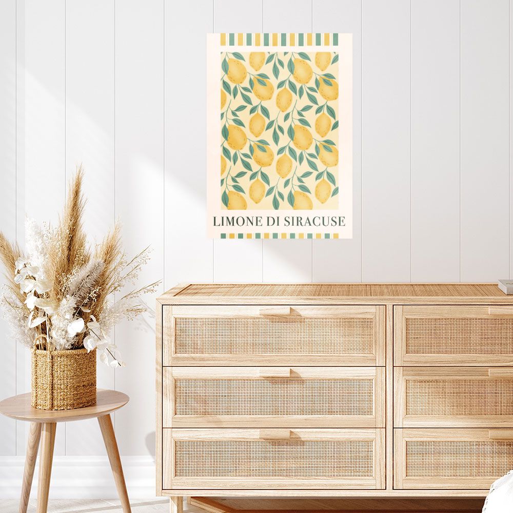 Affiche Citrons en cascade