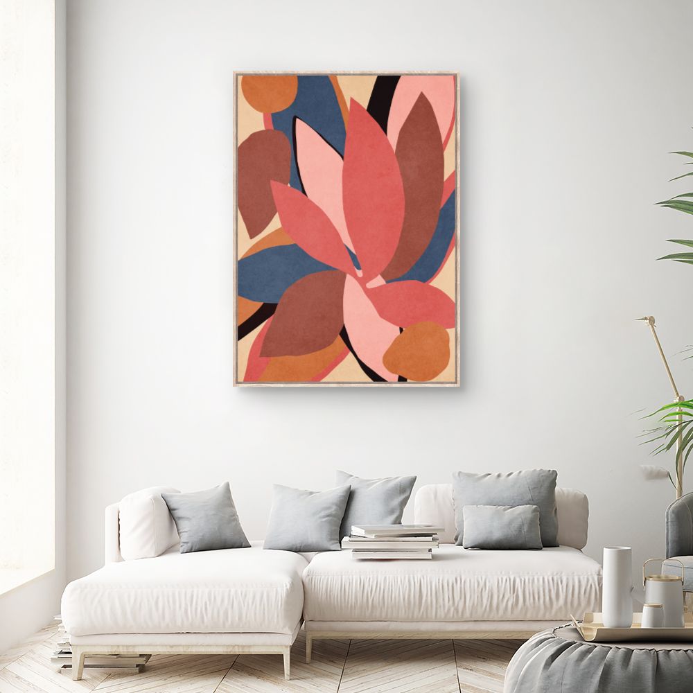 Tableau Feuilles abstraites