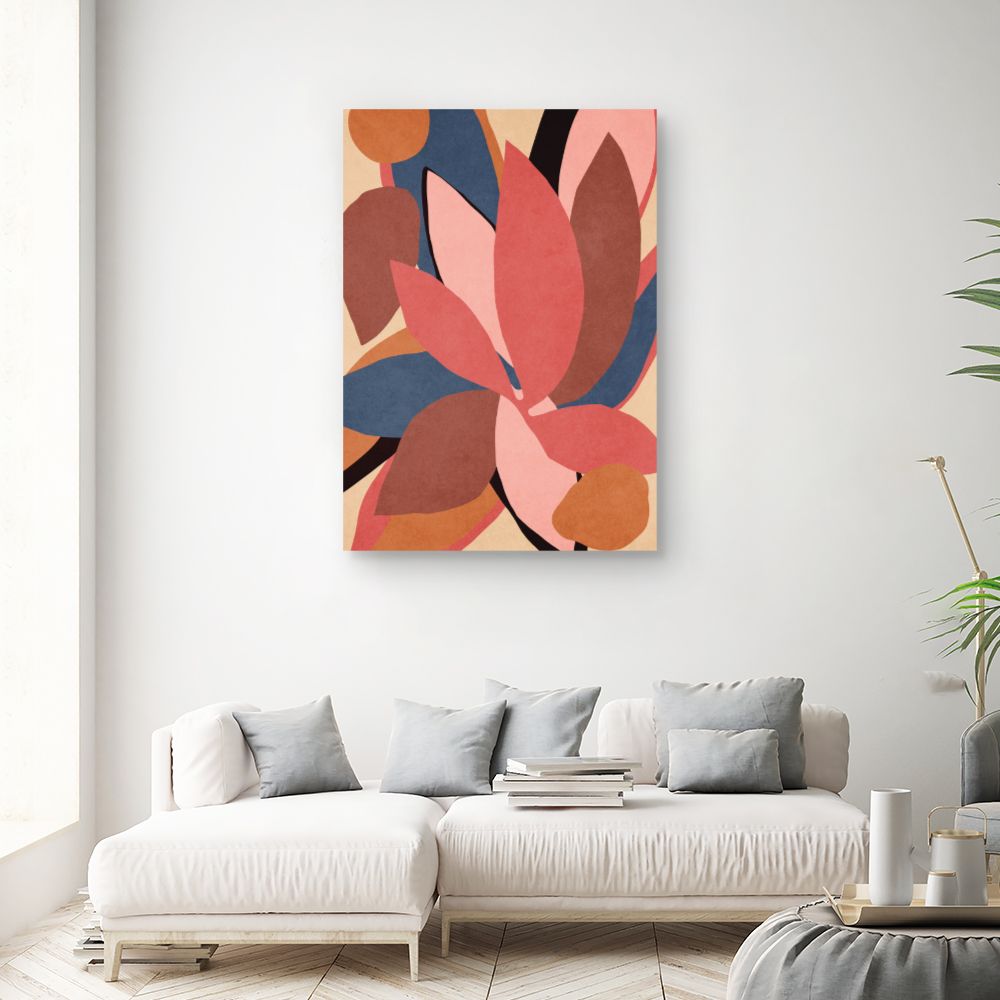 Tableau Feuilles abstraites