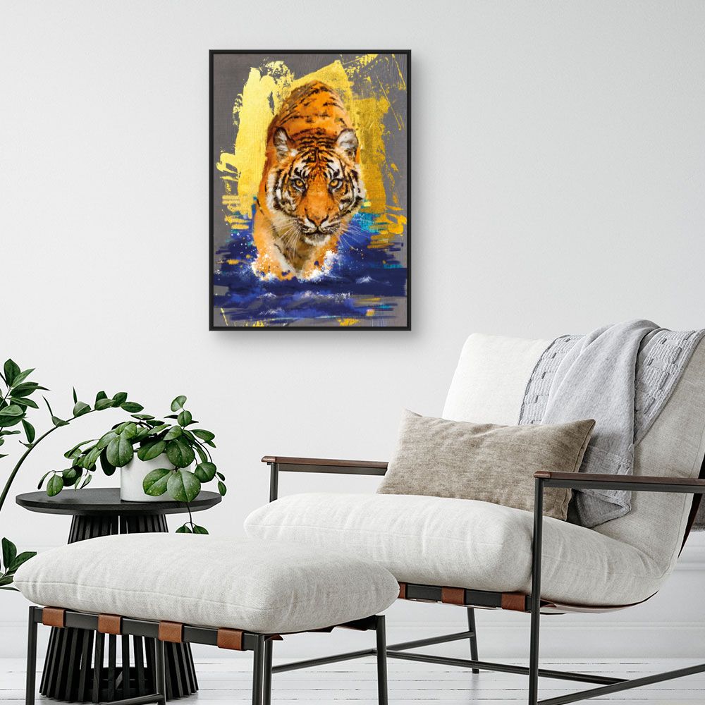 Tableau Tigre majestueux
