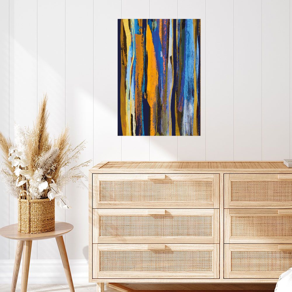 Affiche Lignes vibrantes