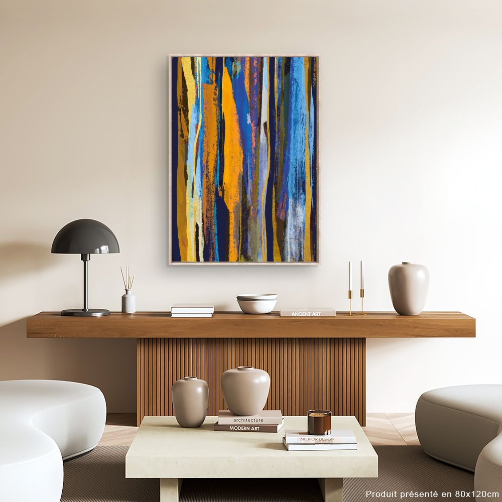 Tableau Rayures abstraites