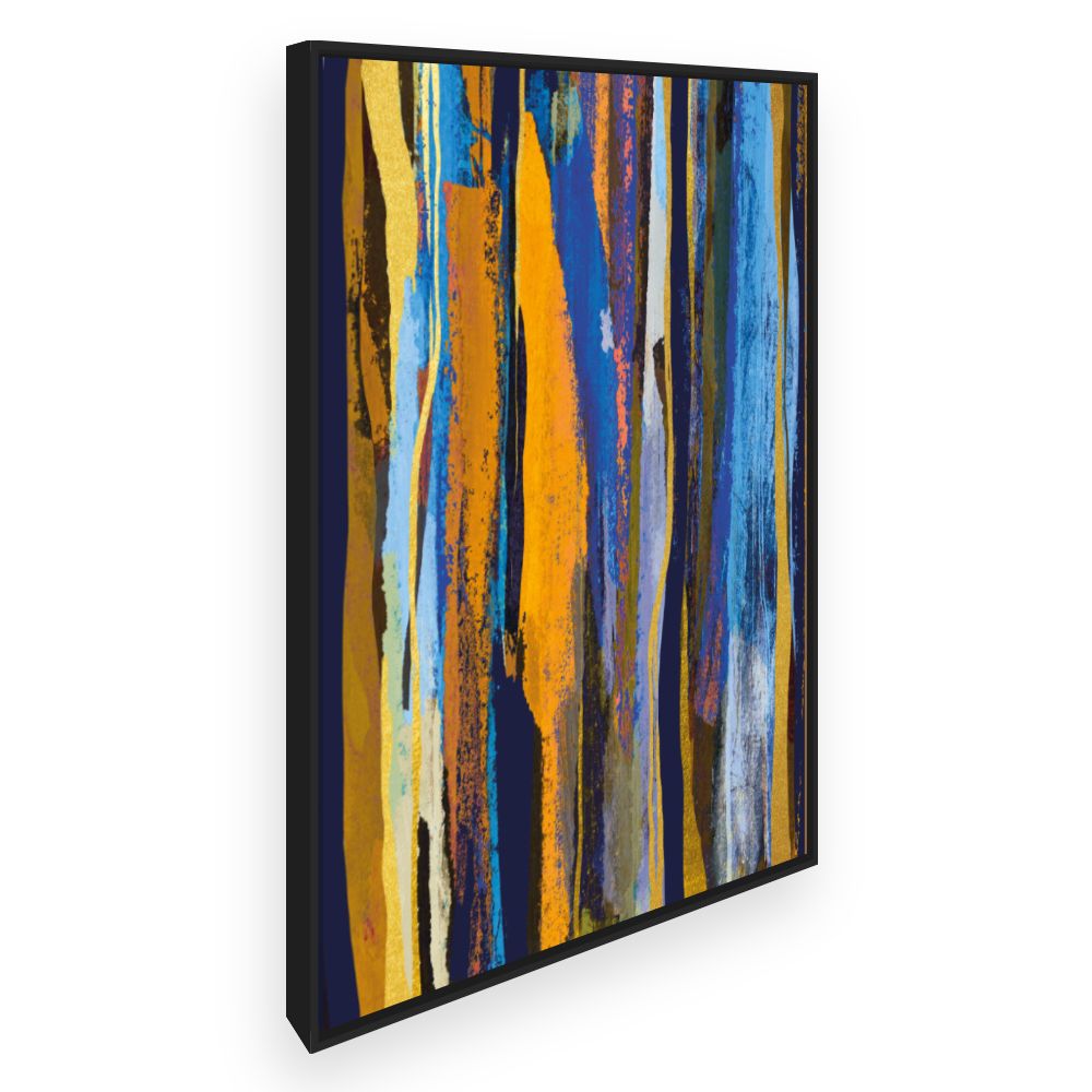 Toile Rayures abstraites