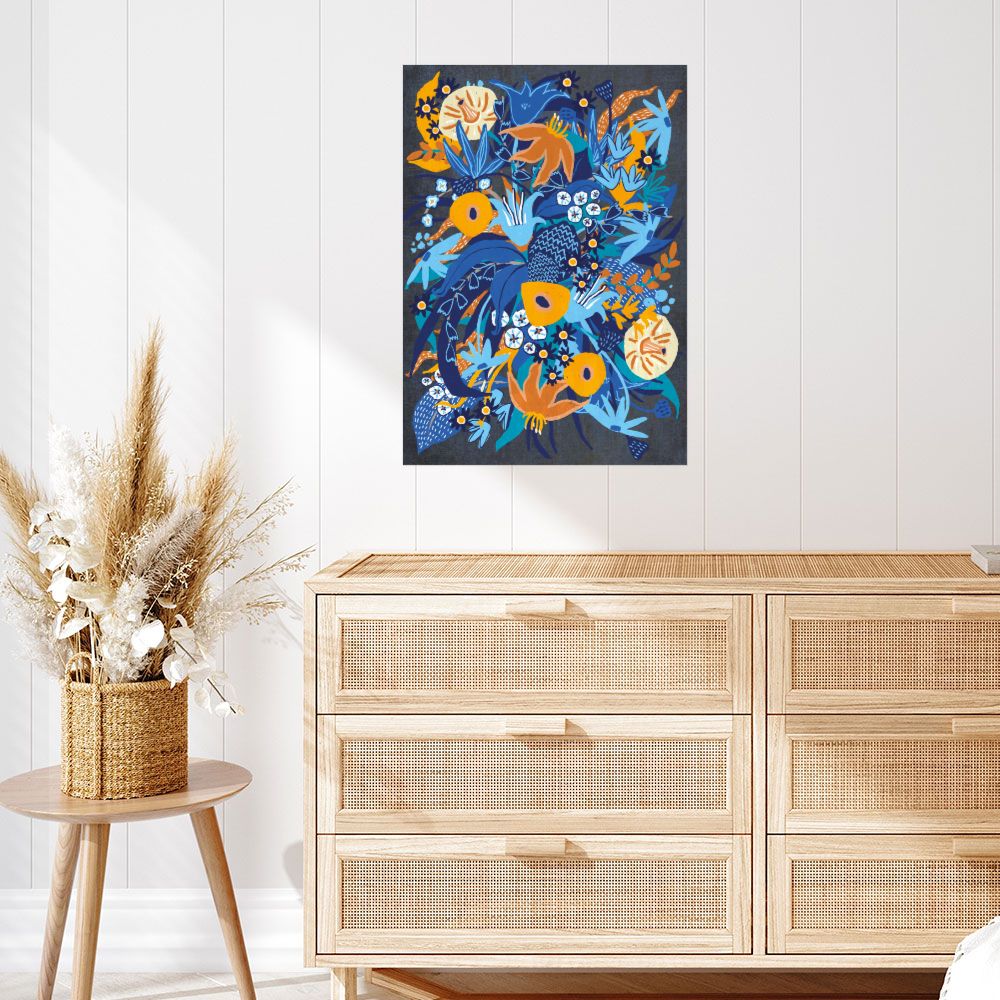 Affiche Éclat floral vibrant