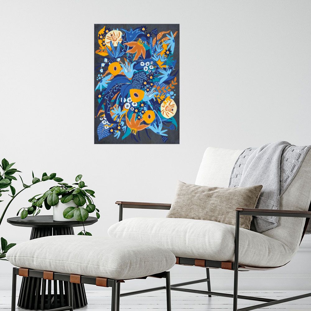 Affiche Éclat floral vibrant