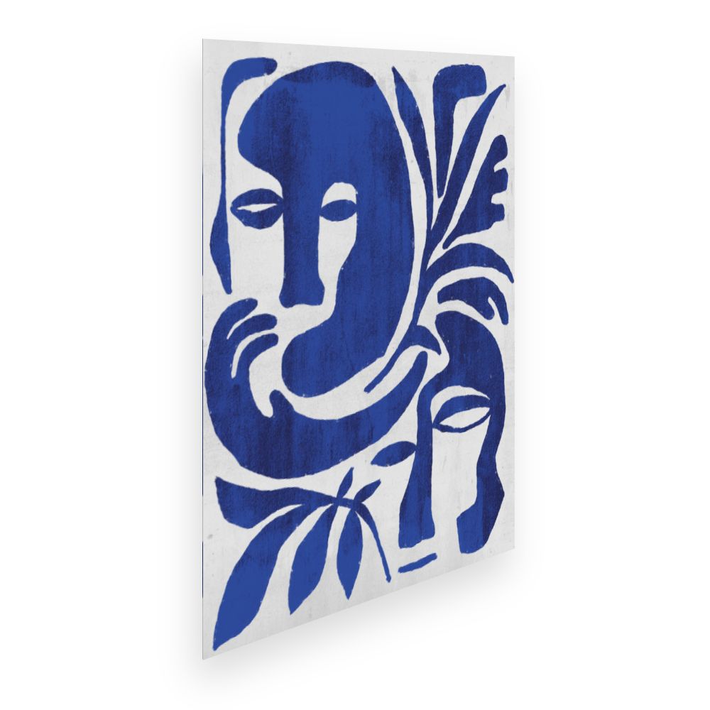 Affiche Visage artistique florissant