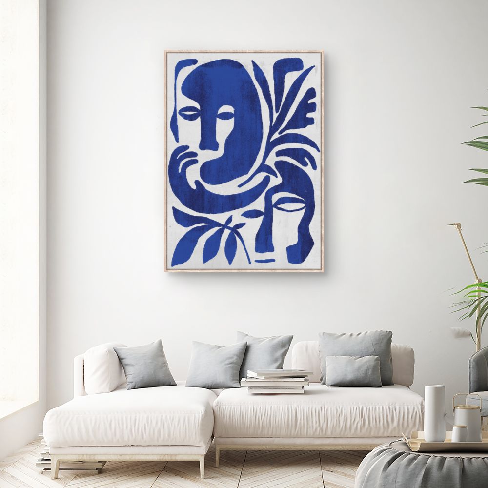 Tableau Visages enchevêtrés