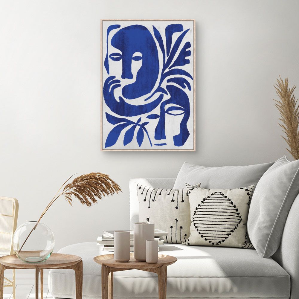 Tableau Visages enchevêtrés