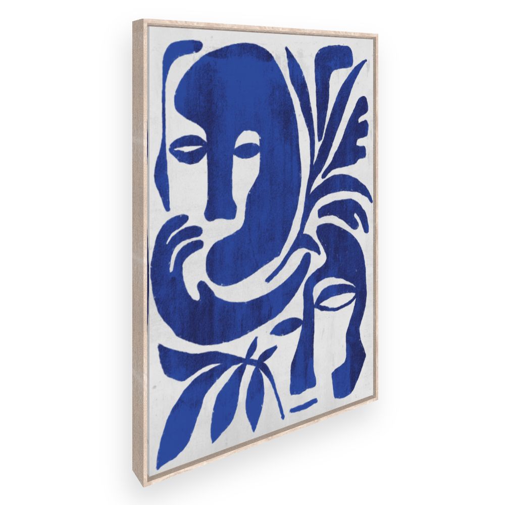 Toile Visages enchevêtrés