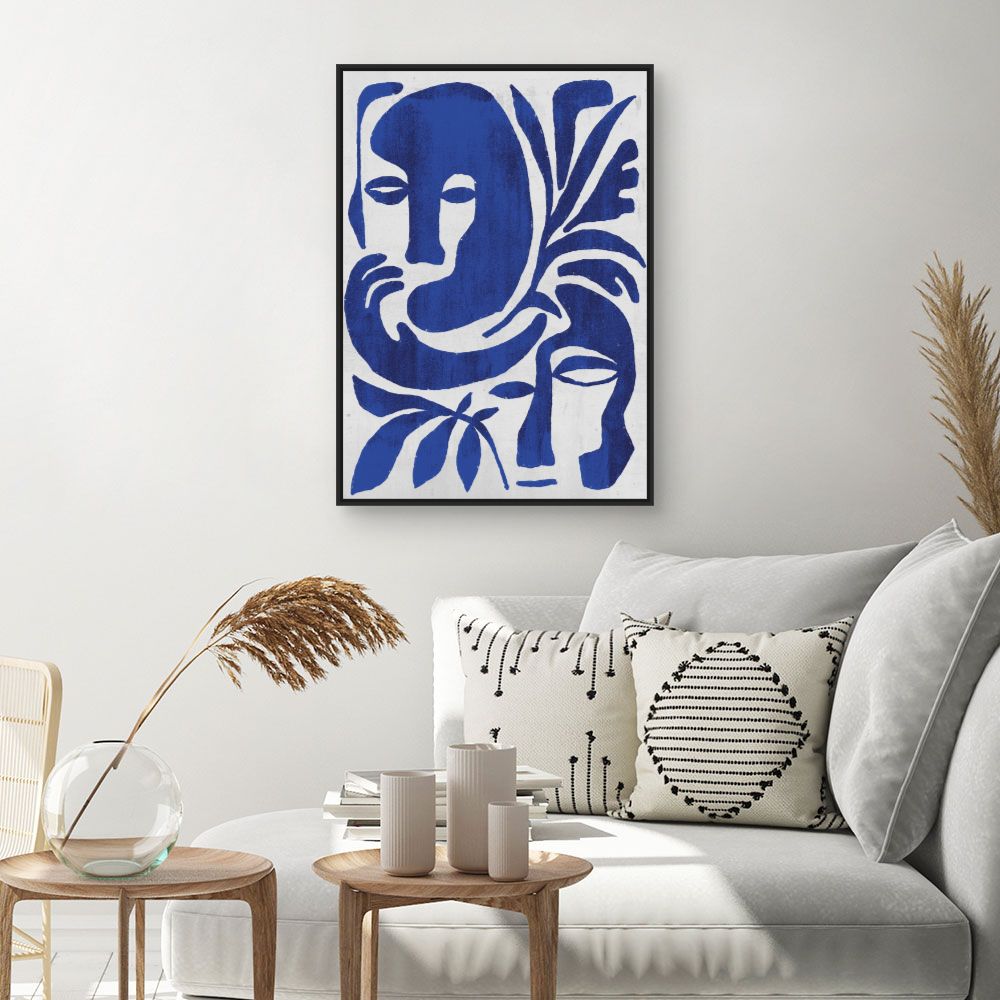 Tableau Visages enchevêtrés