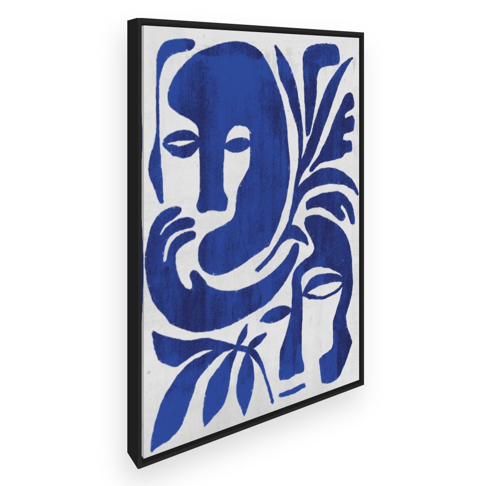 Toile Visages enchevêtrés