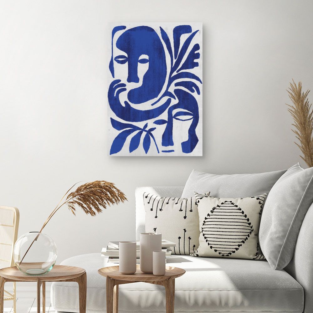 Tableau Visages enchevêtrés