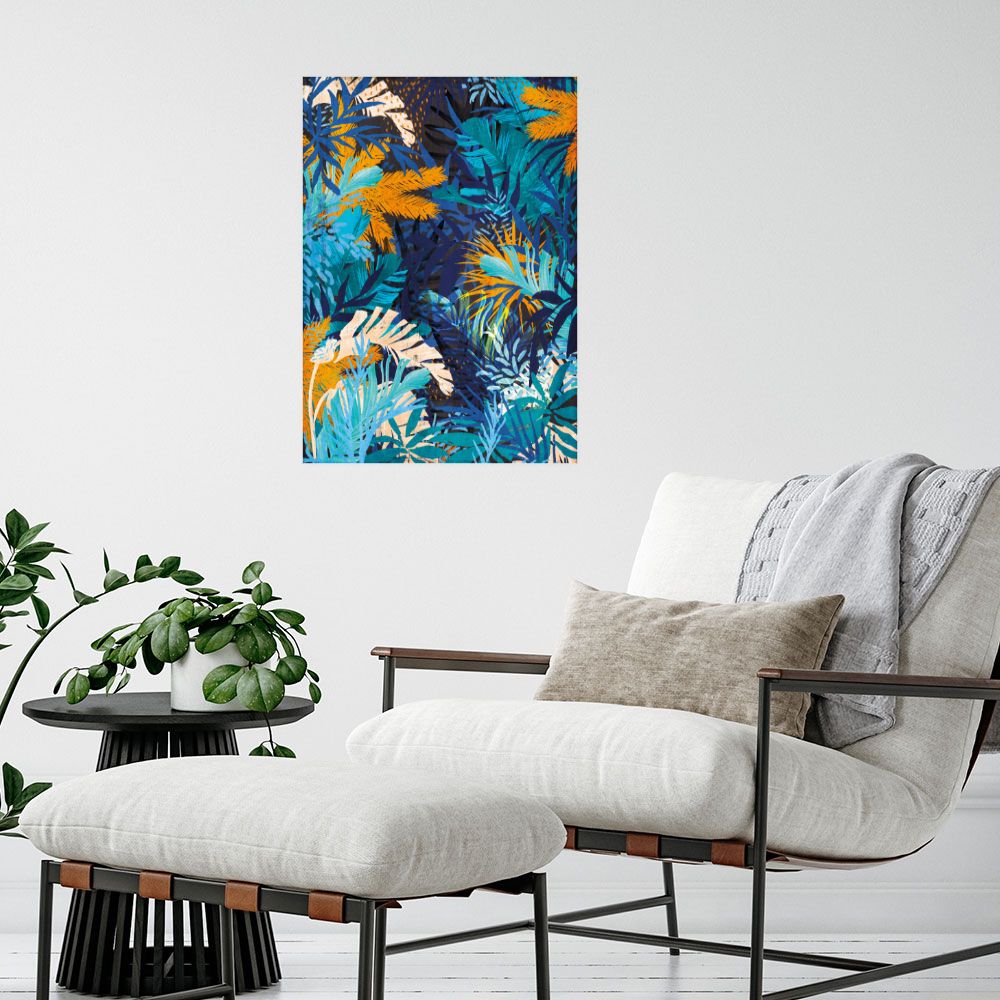 Affiche Jungle éclatante