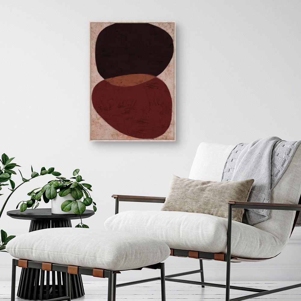 Tableau Formes abstraites superposées