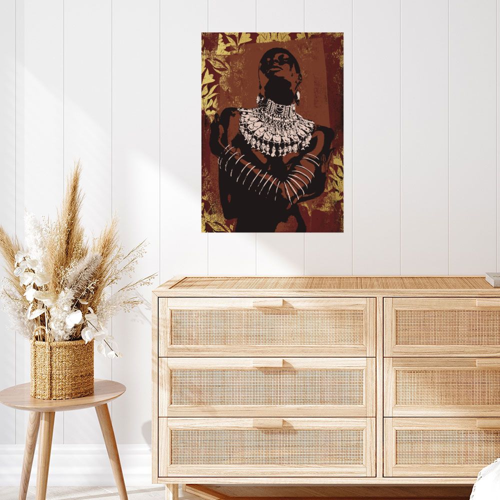 Affiche Élégance tribale