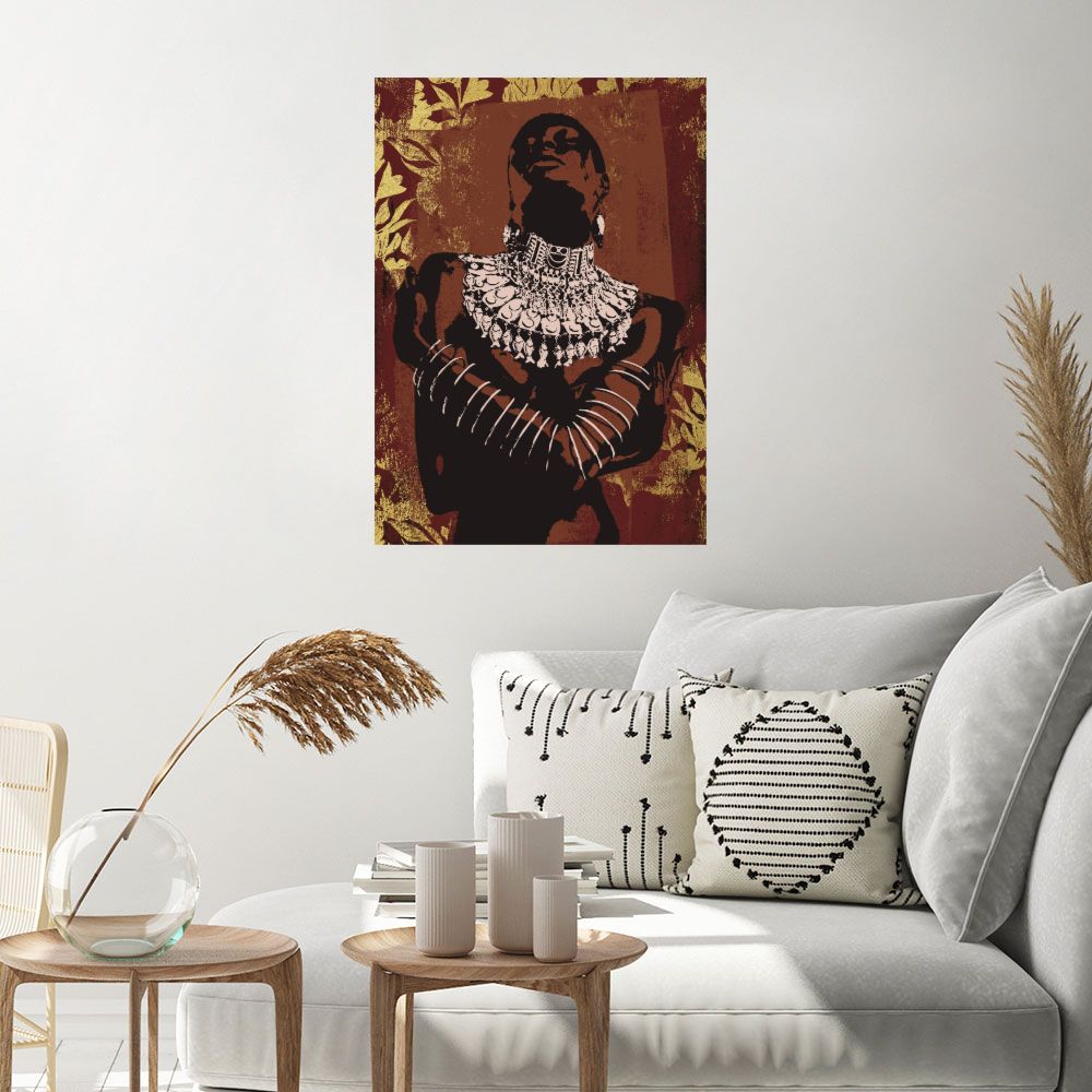 Affiche Élégance tribale