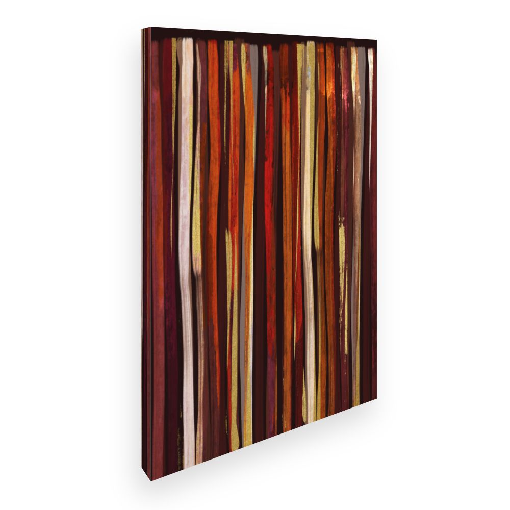 Toile Lignes verticales éclatantes