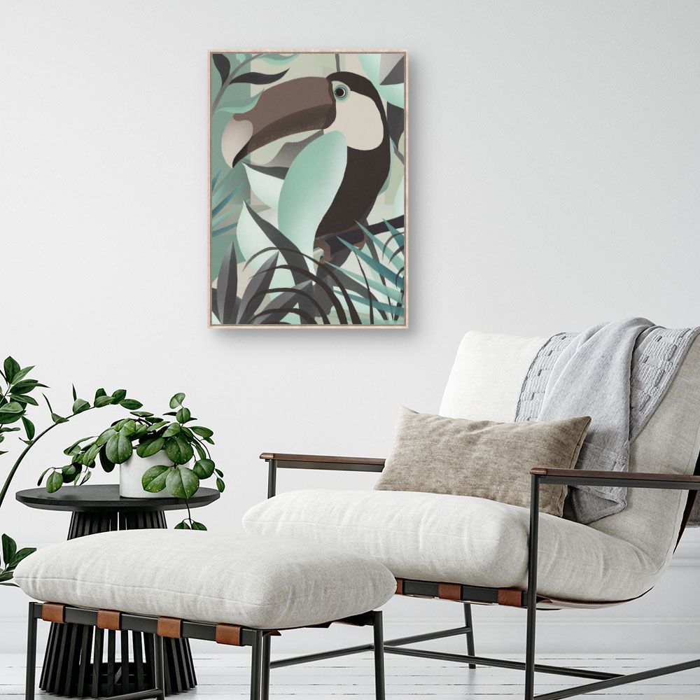 Tableau Toucan exotique