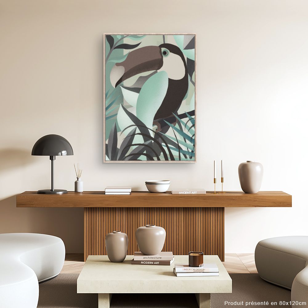 Tableau Toucan exotique