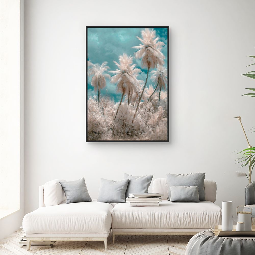 Tableau Palmiers oniriques