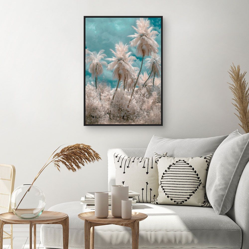 Tableau Palmiers oniriques