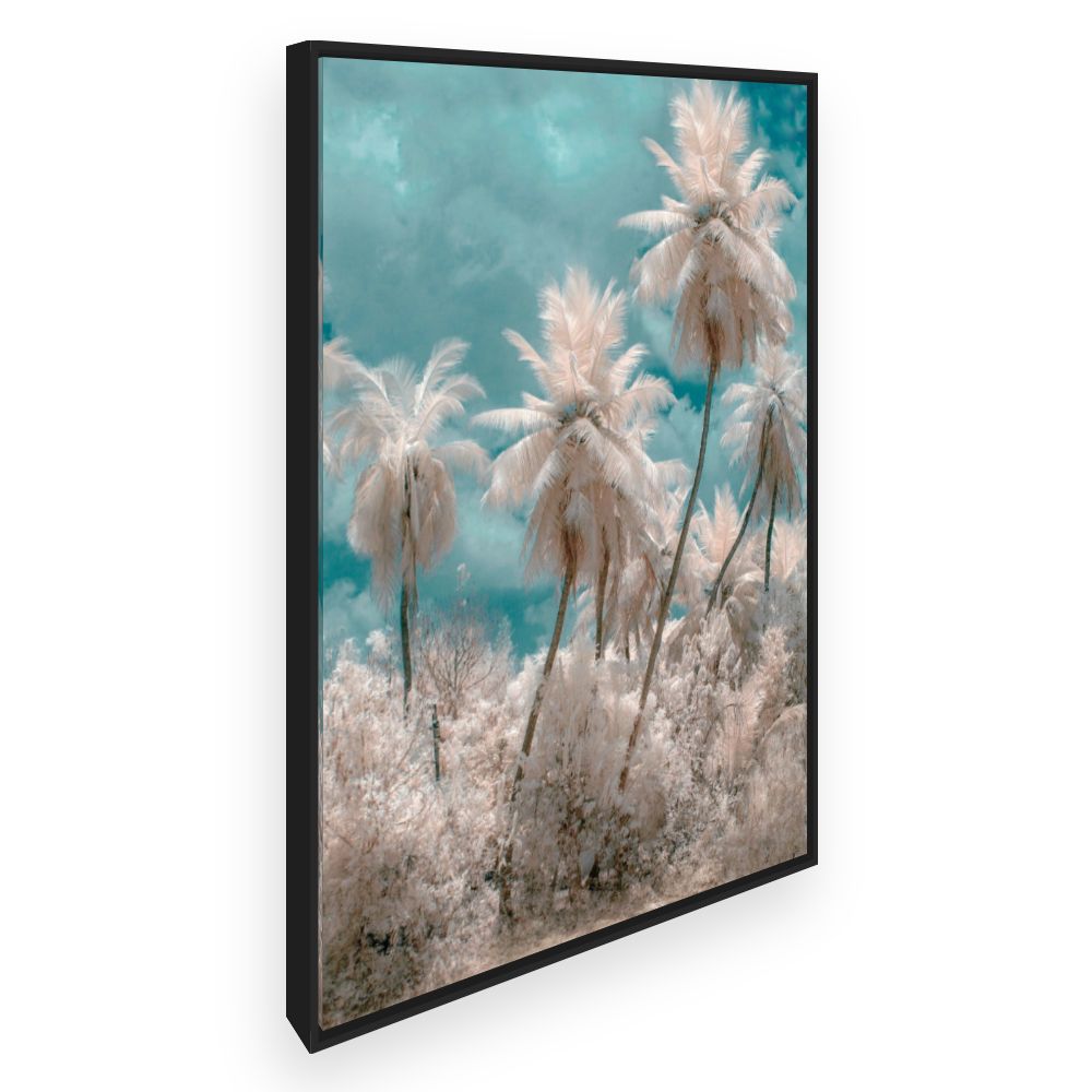 Toile Palmiers oniriques