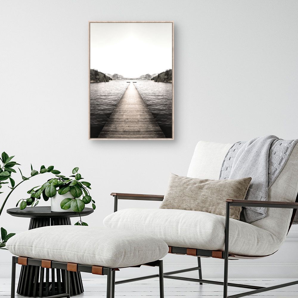 Tableau Ponton vers l'horizon