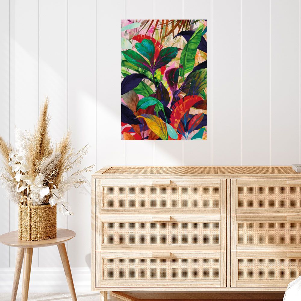 Affiche Jungle chatoyante