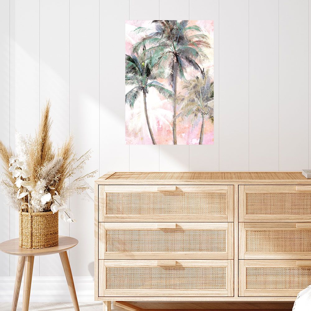 Affiche Palmiers exotiques