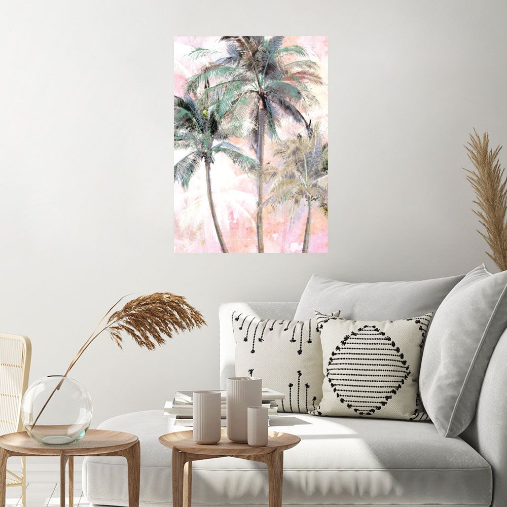 Affiche Palmiers exotiques