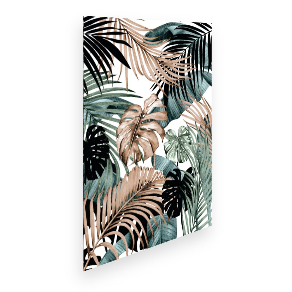 Affiche Feuillage exotique
