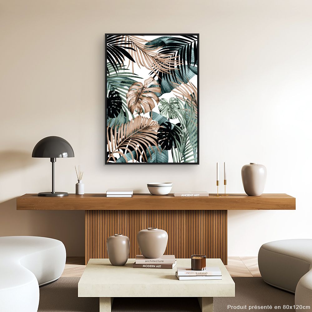 Tableau Forêt tropicale luxuriante