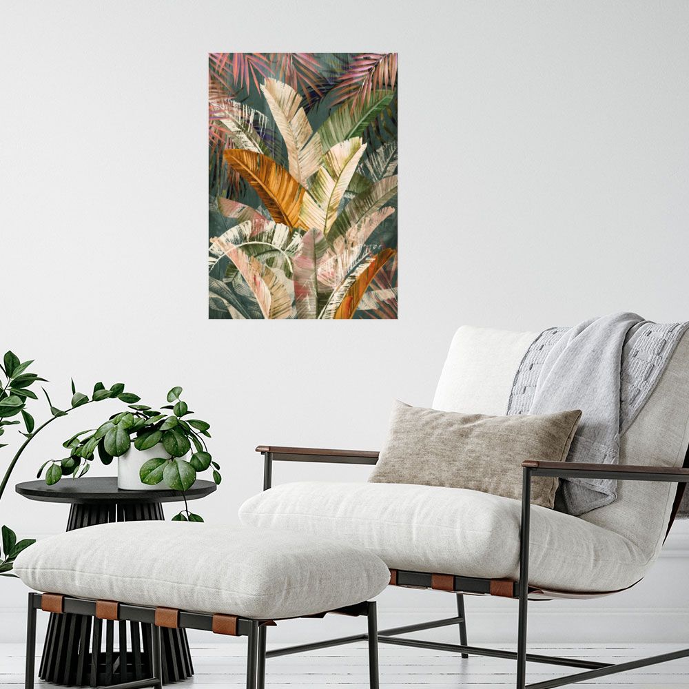 Affiche Feuillage tropical luxuriant