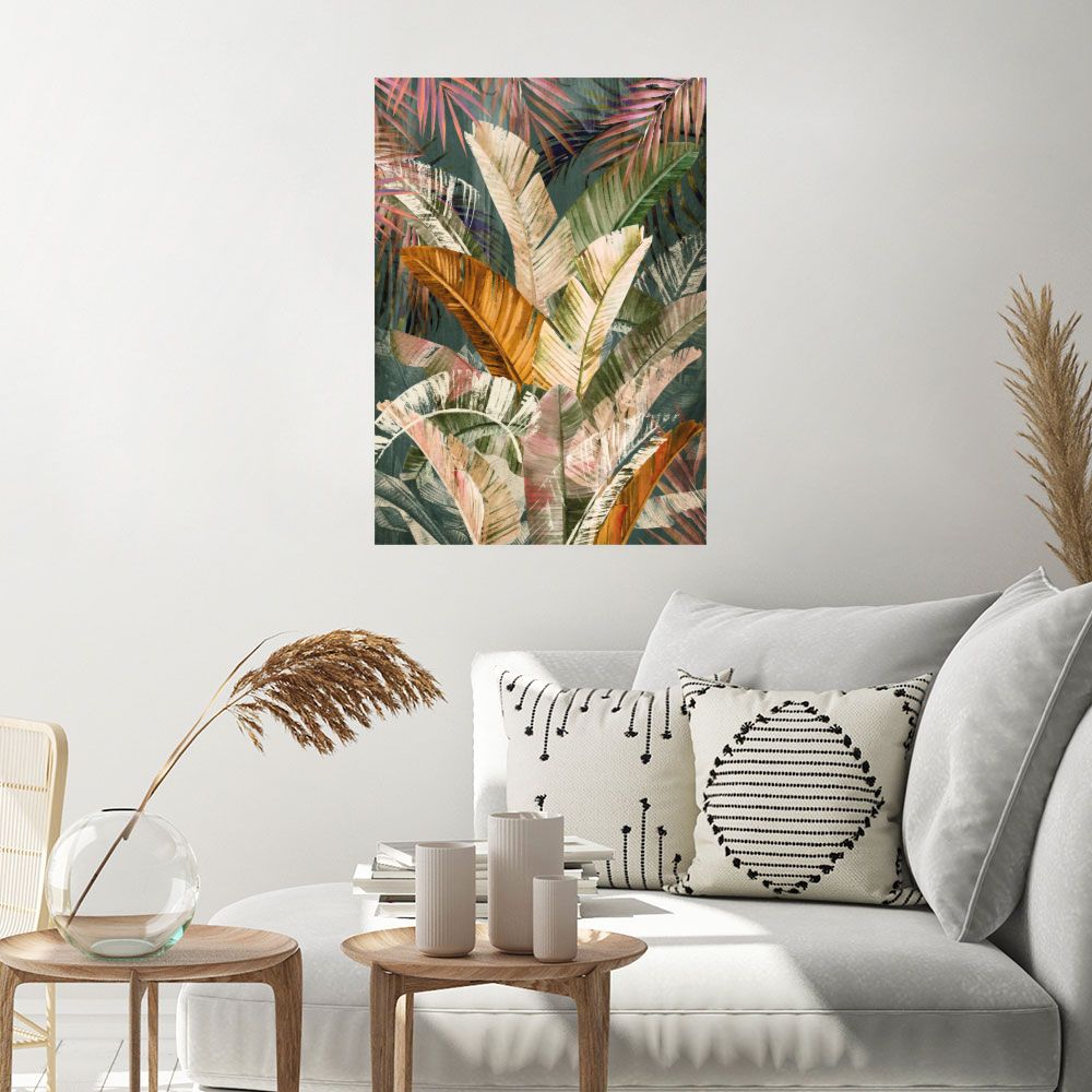 Affiche Feuillage tropical luxuriant