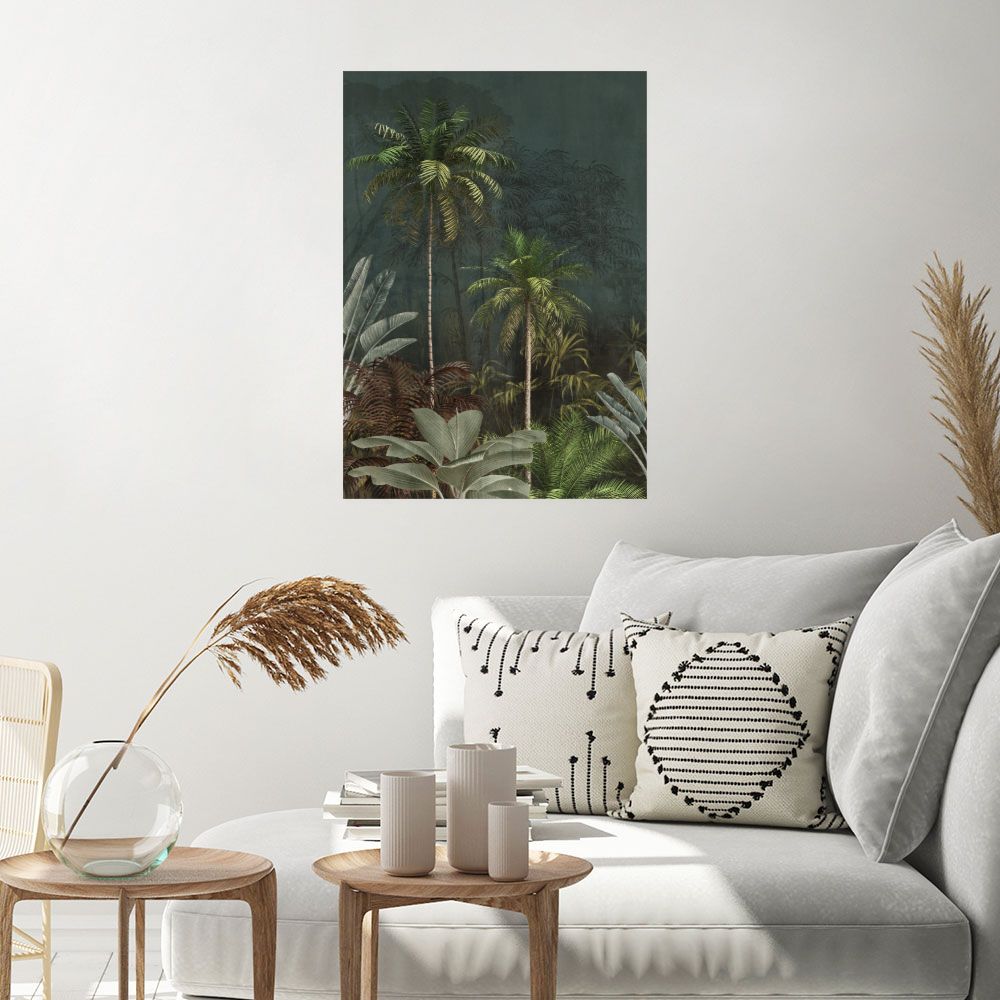 Affiche Palmiers exotiques