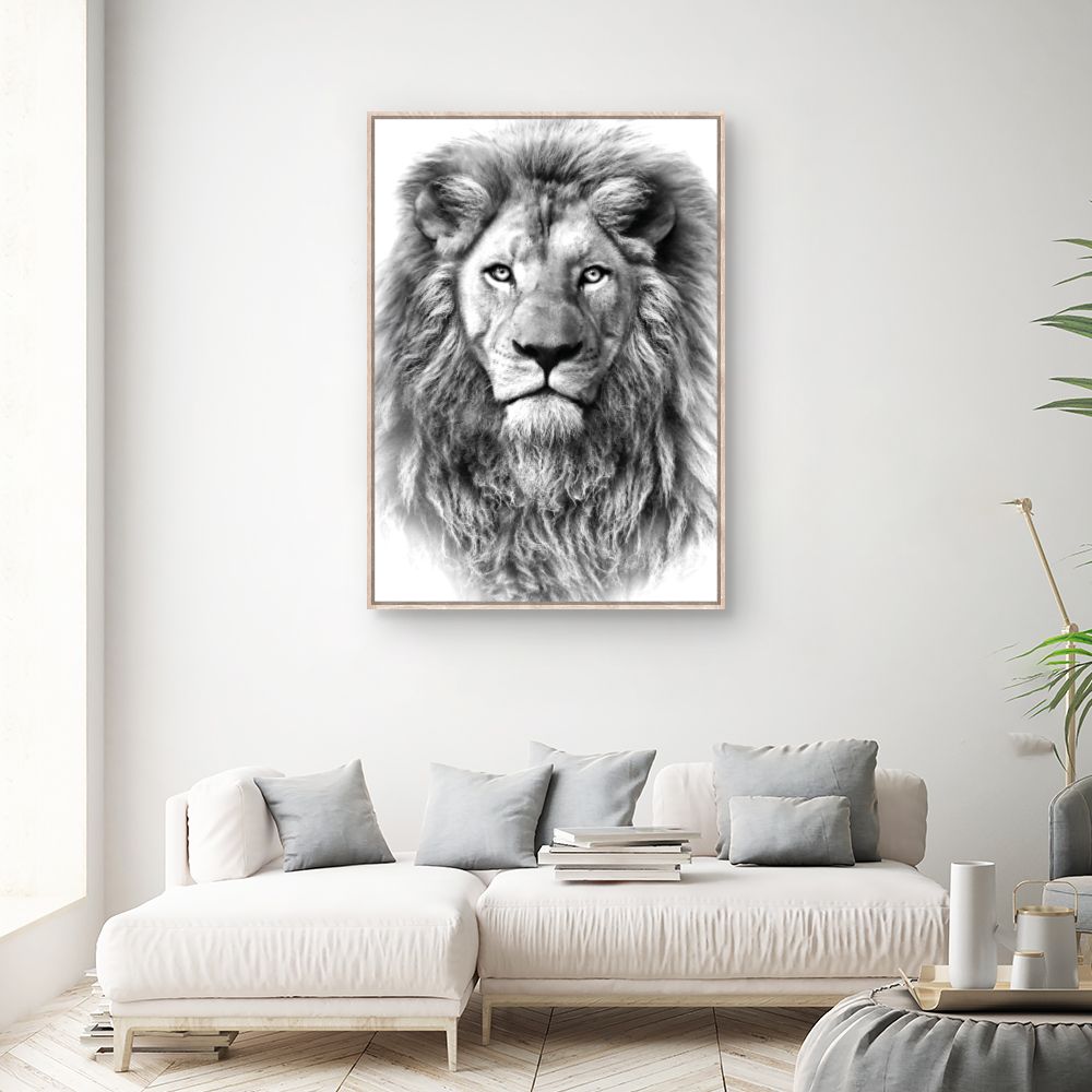 Tableau Lion majestueux
