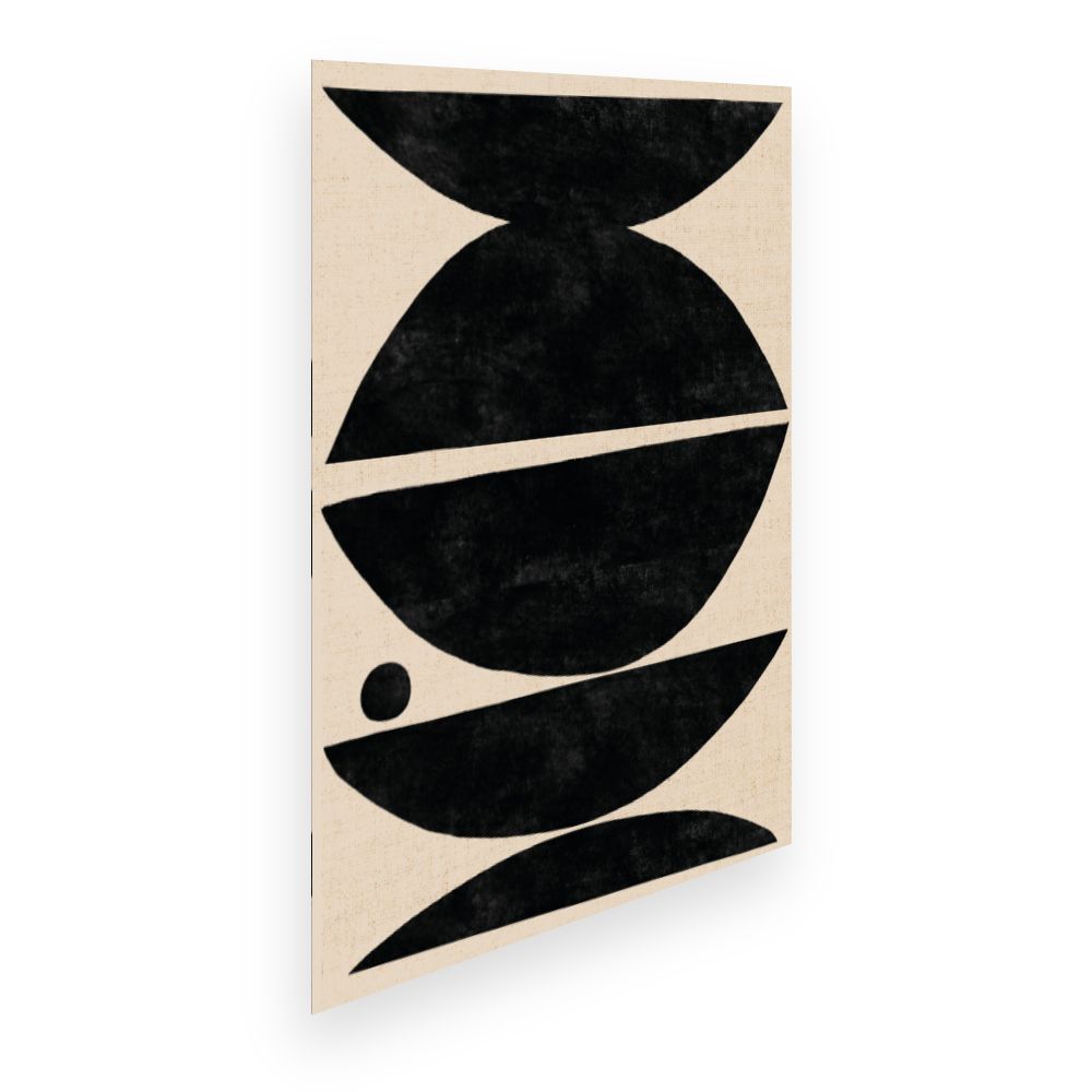 Affiche Équilibre abstrait