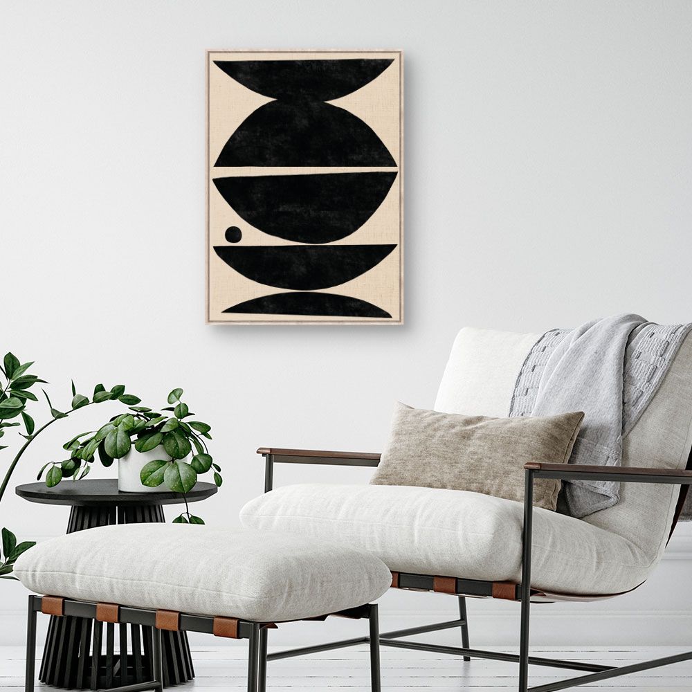 Tableau Formes abstraites audacieuses