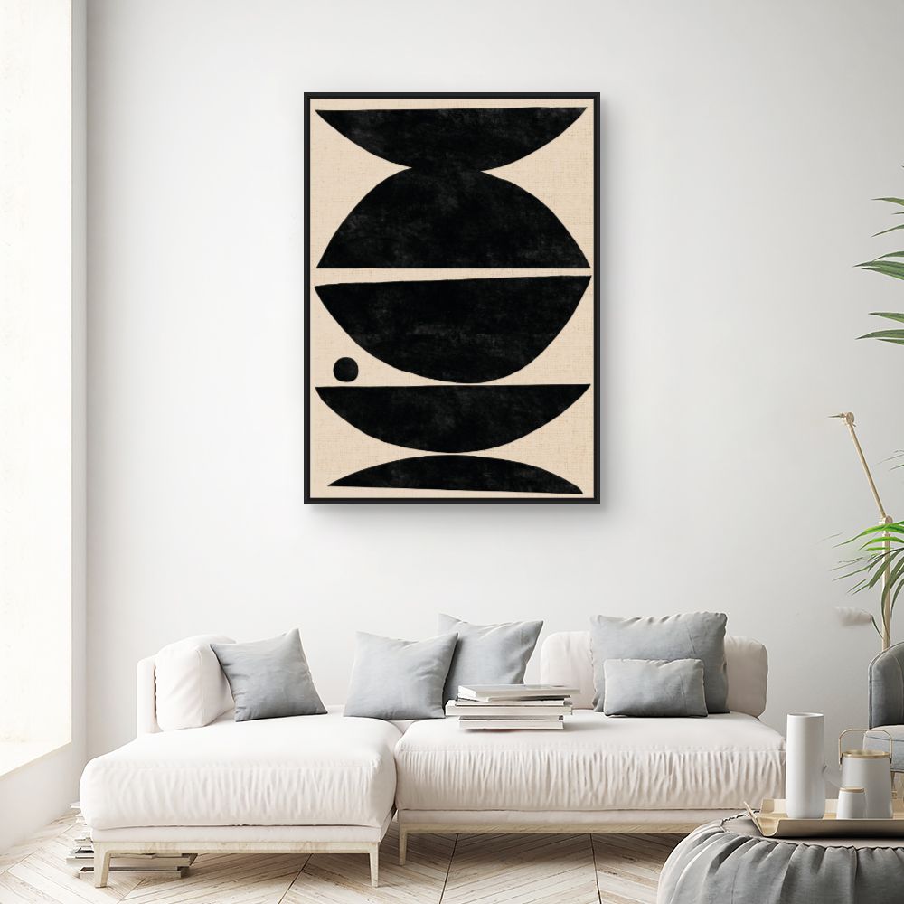 Tableau Formes abstraites audacieuses