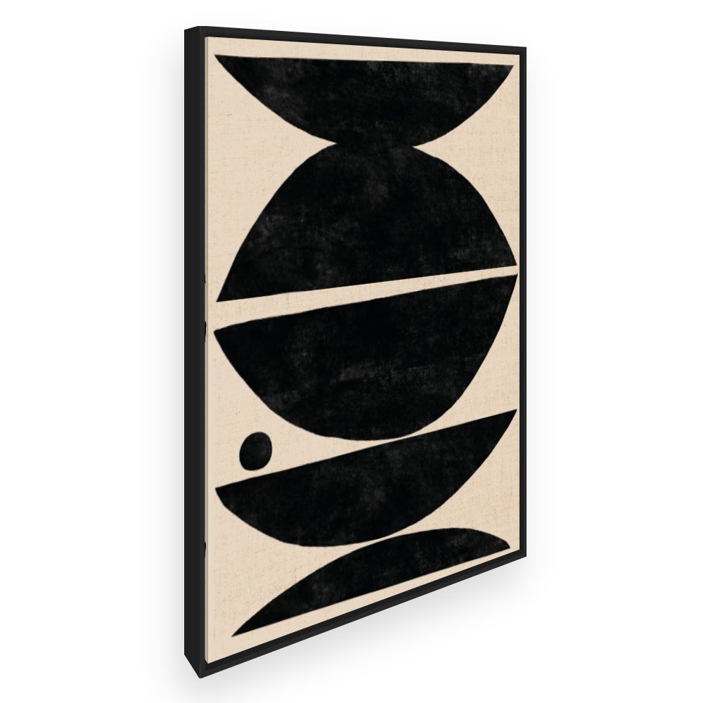 Toile Formes abstraites audacieuses