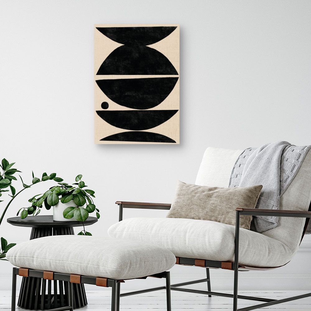 Tableau Formes abstraites audacieuses