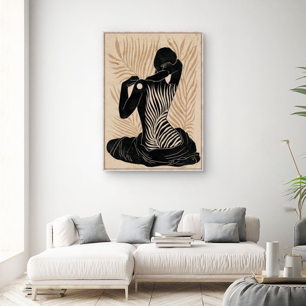 Tableau Silhouette élégante