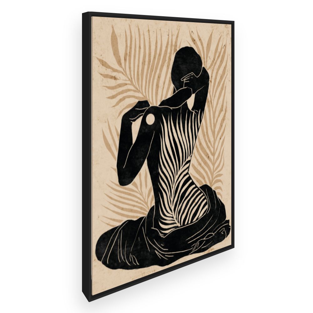 Toile Silhouette élégante