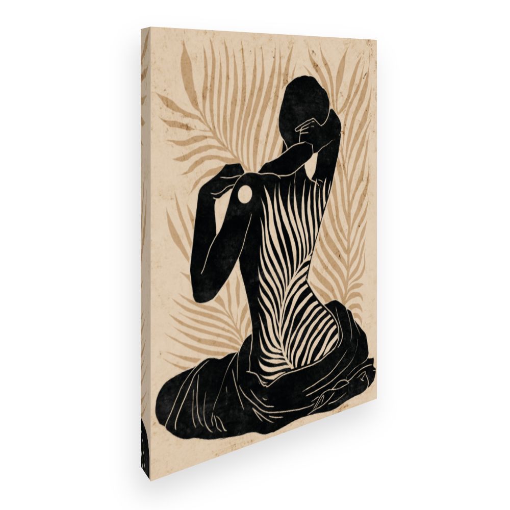 Toile Silhouette élégante