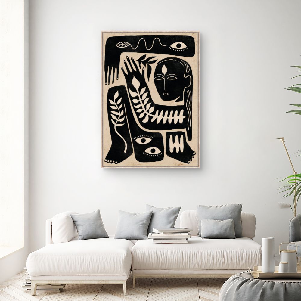 Tableau Design abstrait organique