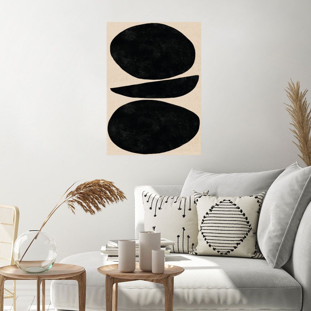 Affiche Formes abstraites élégantes