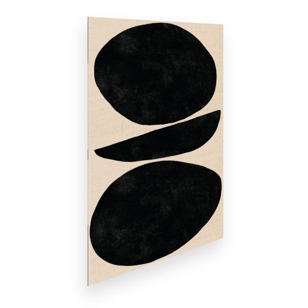 Affiche Formes abstraites élégantes