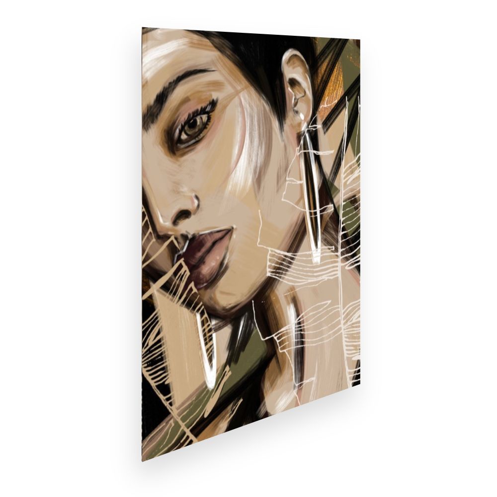 Affiche Portrait moderne